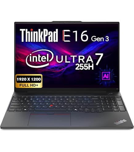 Amazon.com: Lenovo ThinkPad E16 Gen 3 Business Laptop | 16